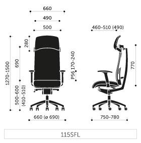 Эргономичное кресло Profim Action