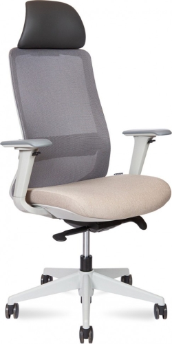 Эргономичное кресло Como Grey Beige